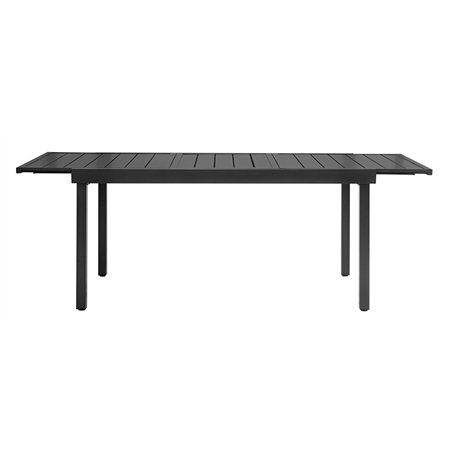 Greenwood Pella Extendable Iron Garden Table 156/213x95 cm - Anthracite