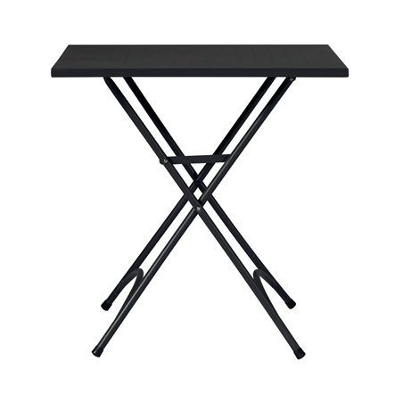 Greenwood Stresa Iron Garden Table 70x70 cm - Black - Folding