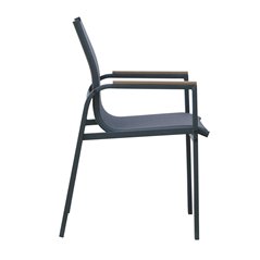 Dining Set Tarquinia In Ferro - Antracite