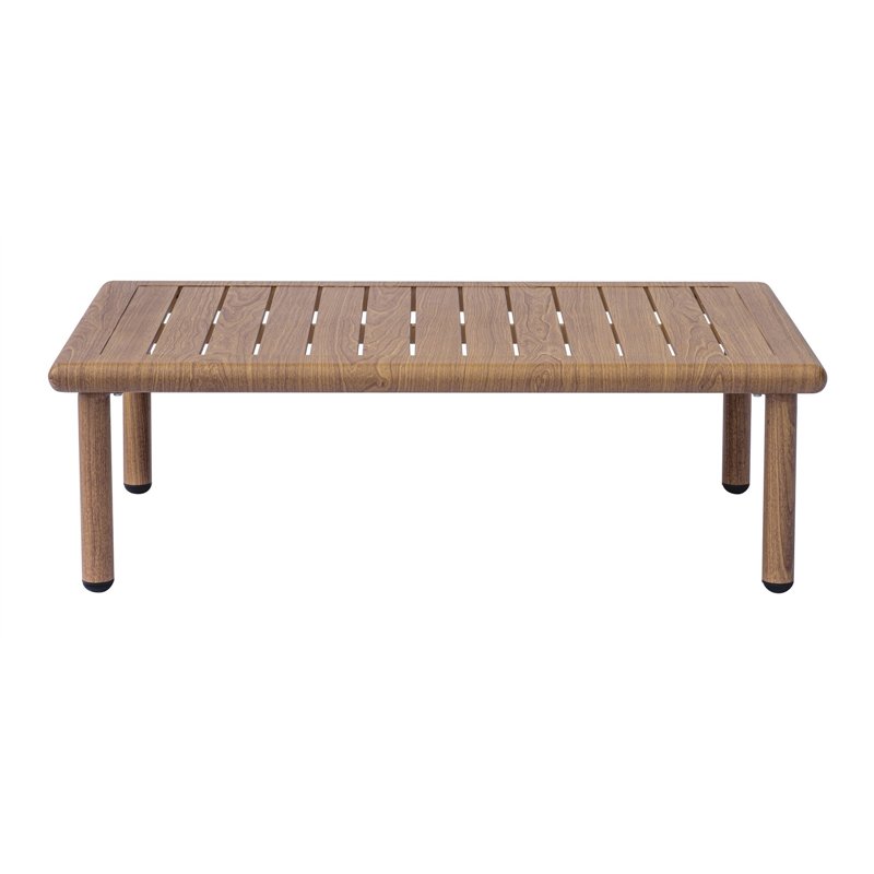 Greenwood Cartagena Aluminum Set - Wood Effect