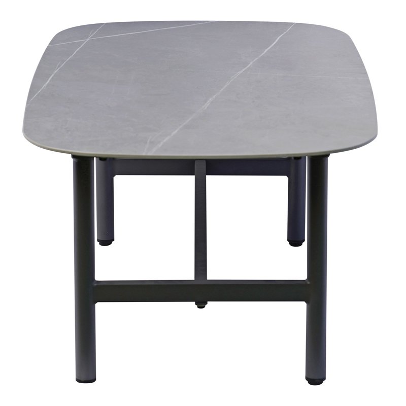 Greenwood Almeria Aluminum Lounge Set - Anthracite