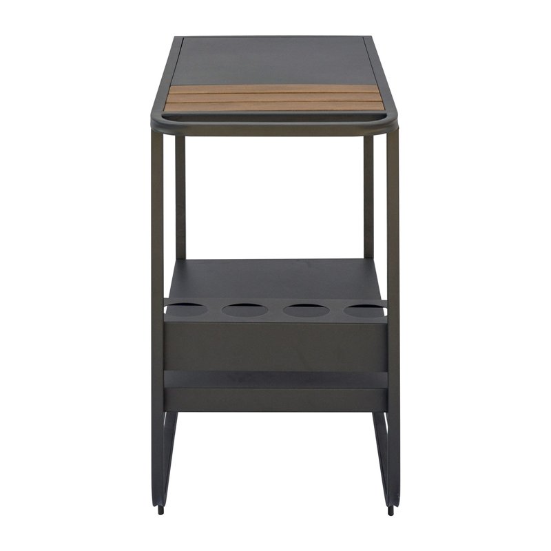 Greenwood Cart with Iron and Resin Wood Wheels - Anthracite