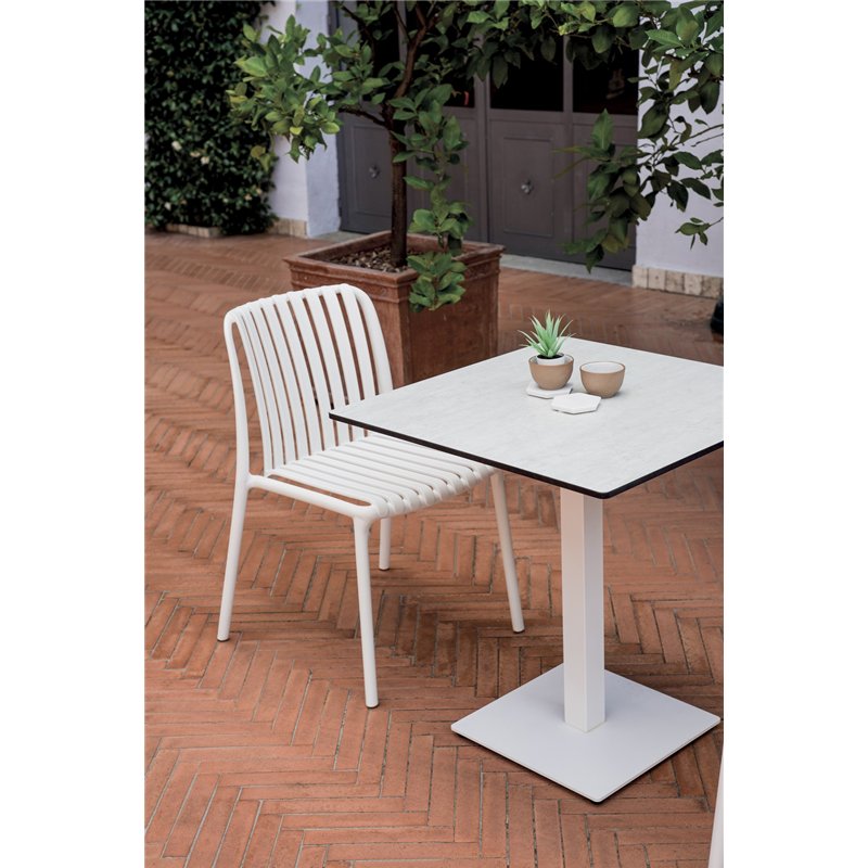 Greenwood Como Chair in Polypropylene with Fiberglass - White