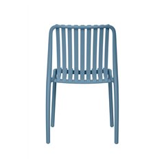 Sedia Como In Polipropilene Con Fibra Di Vetro  - Azzurro