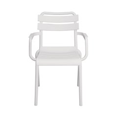 Sedia Monza In Polipropilene Con Fibra Di Vetro - Bianco
