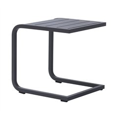 Tavolino In Alluminio - Antracite
