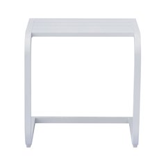 Tavolino In Alluminio - Bianco