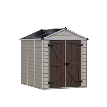 Canopia Skylight Casetta Da Giardino in Policarbonato 229X185X217 cm Sabbia