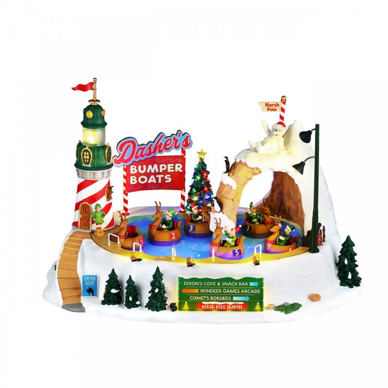 Dasher'S Bumper Boats con Alimentatore 4.5V Cod. 64638