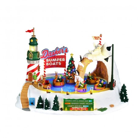 Dasher'S Bumper Boats con Alimentatore 4.5V Cod. 64638