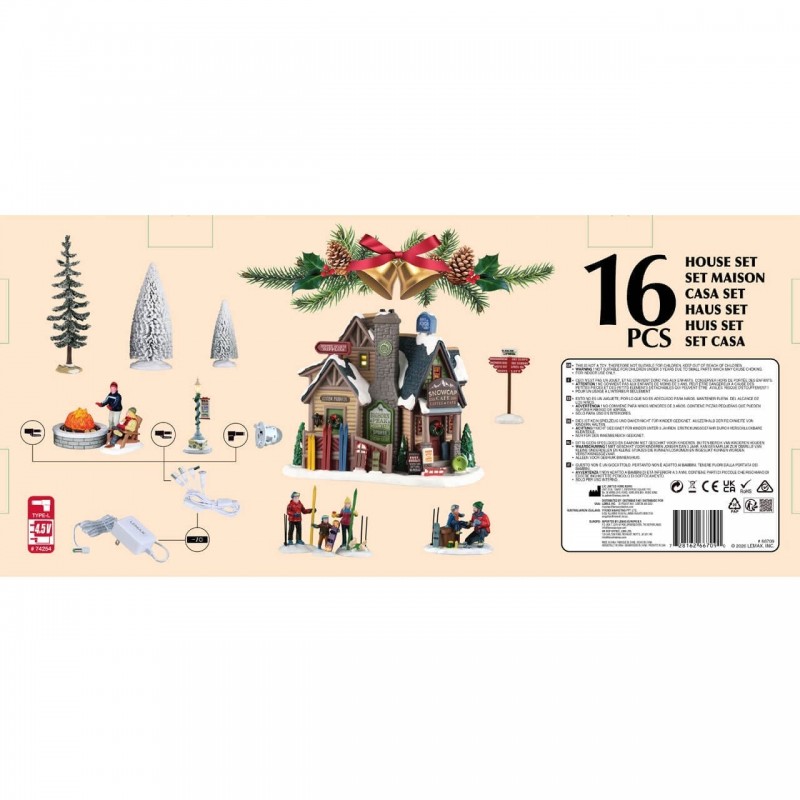 Bighorn Peak Mountain Sports Snow Gear Set con Alimentatore 4.5V Cod. 66709