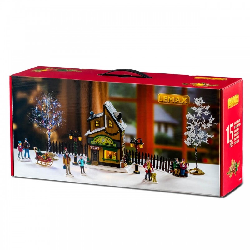 Wally'S Winter Skate Shop Set con Alimentatore 4.5V Cod. 66711