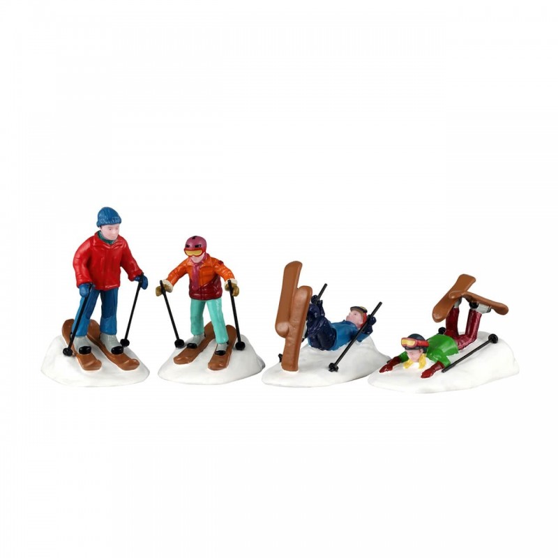 Ski School Lessons Set Of 4 Cod. 62632