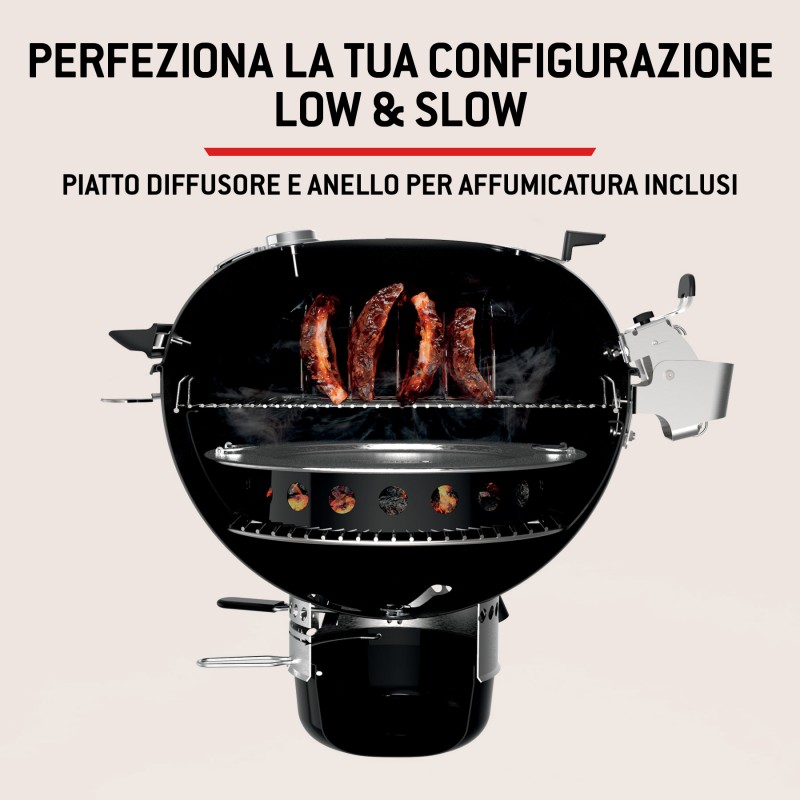 Weber Charcoal Barbecue Master-Touch GBS Premium E-5770 Ø 57 cm Black Ref. 17301004