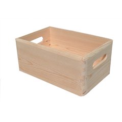 Box Sovrapponibile in Pino 30x20x14 cm Unionwood