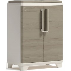 Keter Split Cabinet Recycling Premium Wood PRODOTTO CON DIFETTI