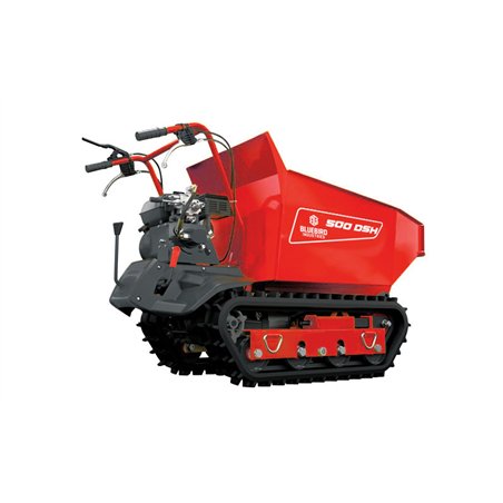 Motocarriola cingolata Blue Bird Carrier 500 DSH portata 500 kg