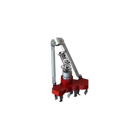 Accessorio sarchiatore Blue Bird W4 a 4 coltelli