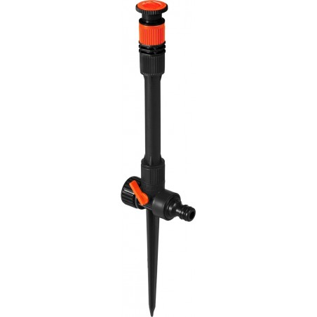 Stocker Irrigatore a spruzzo 360° regolabile con attacco rapido, estensibile