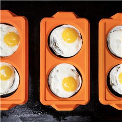 Stampi per uova Blackstone a 2 sezioni 3 pezzi Cod. 5600EU