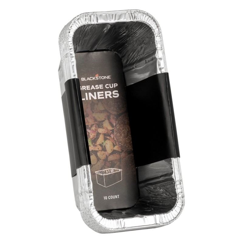 Aluminium grease cup liners Blackstone 10 pieces Code 5330EU