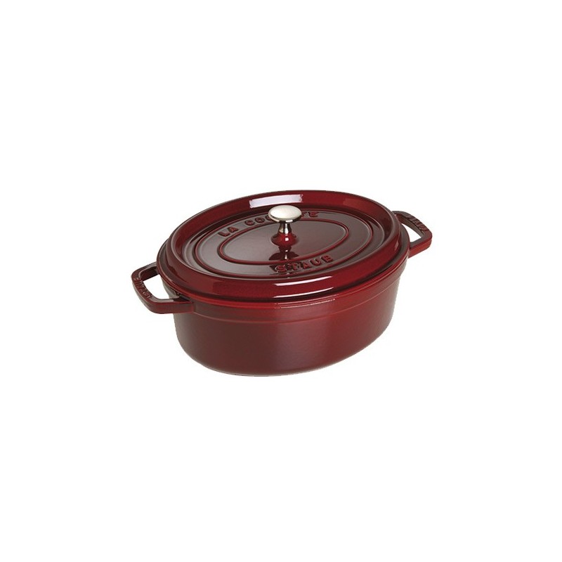 Oval Cocotte 29 cm Granata in Cast Iron Oval Cocotte 29 cm Granata in Cast Iron