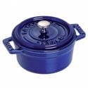 Mini Cocotte 10 cm Bleu Foncé en Céramique