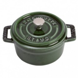 Mini Cocotte Céramique 10 cm Vert Basilic