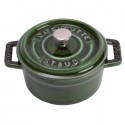 Mini Cocotte Céramique 10 cm Vert Basilic