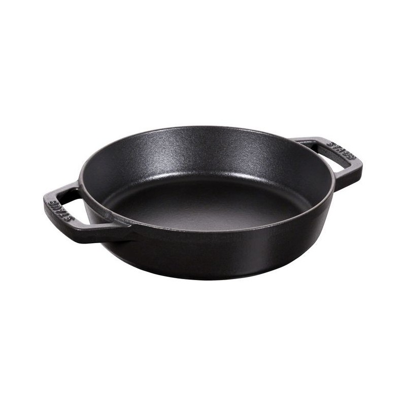 Paella pan Grill 34 cm Black