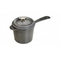 Casserole Ronde 14 cm Gris Graphite en Fonte