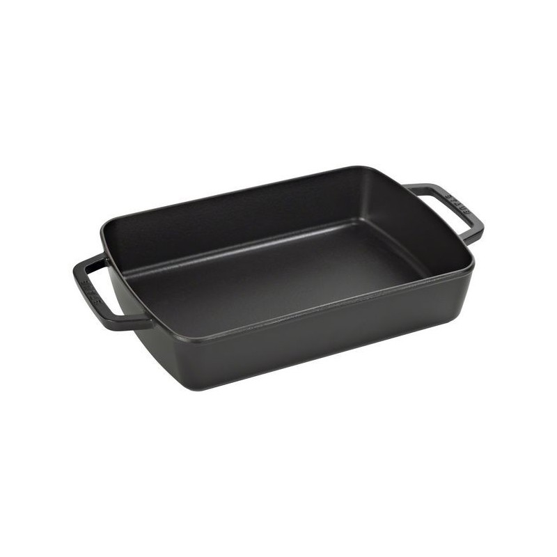 Roaster 30 x 20 cm Black in Cast Iron Roaster 30 x 20 cm Black in Cast Iron