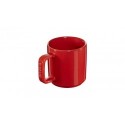 Mini Mug en Céramique 10 cm Rouge Lot de 2