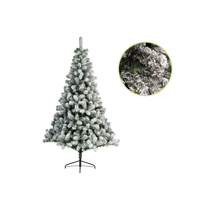 Snowy Imperial Pine Christmas tree h210Ø137cm PVC Snowy Imperial Pine Christmas tree h210Ø137cm PVC