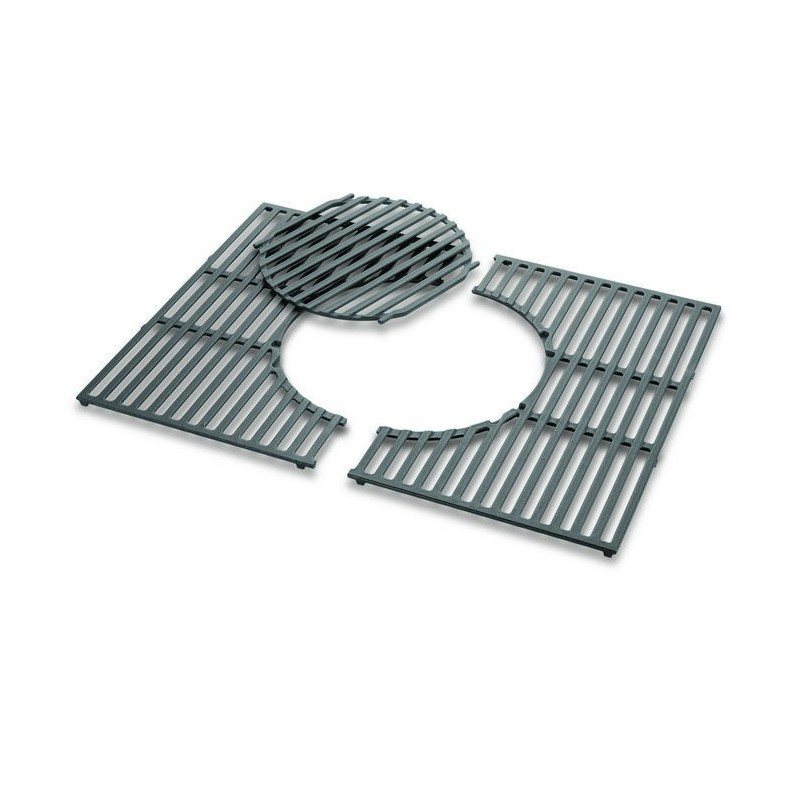 Gourmet Cast Iron Cooking Grates for Weber Genesis 300 Series (Set of 2) Ref. 8848
