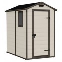 Keter Abri de Jardin en Résine MANOR 4x6 beige