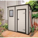 Keter Abri de Jardin en Résine MANOR Pent 6x4 beige