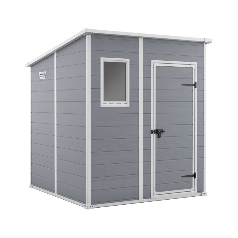 Keter Resin Garden Shed MANOR Pent 6x6 Keter Resin Garden Shed MANOR Pent 6x6