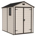 Keter Abri de Jardin en Résine MANOR 6x5 beige