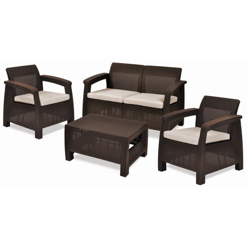 Coussins De Jardin Et Terrasse Rechange Coussins Set Pour Keter