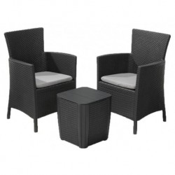 Keter Set Balcon IOWA Graphite