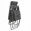 FUTURA XL Be Comfort LaFuma LFM3131 Chaise longue inclinable gris foncé