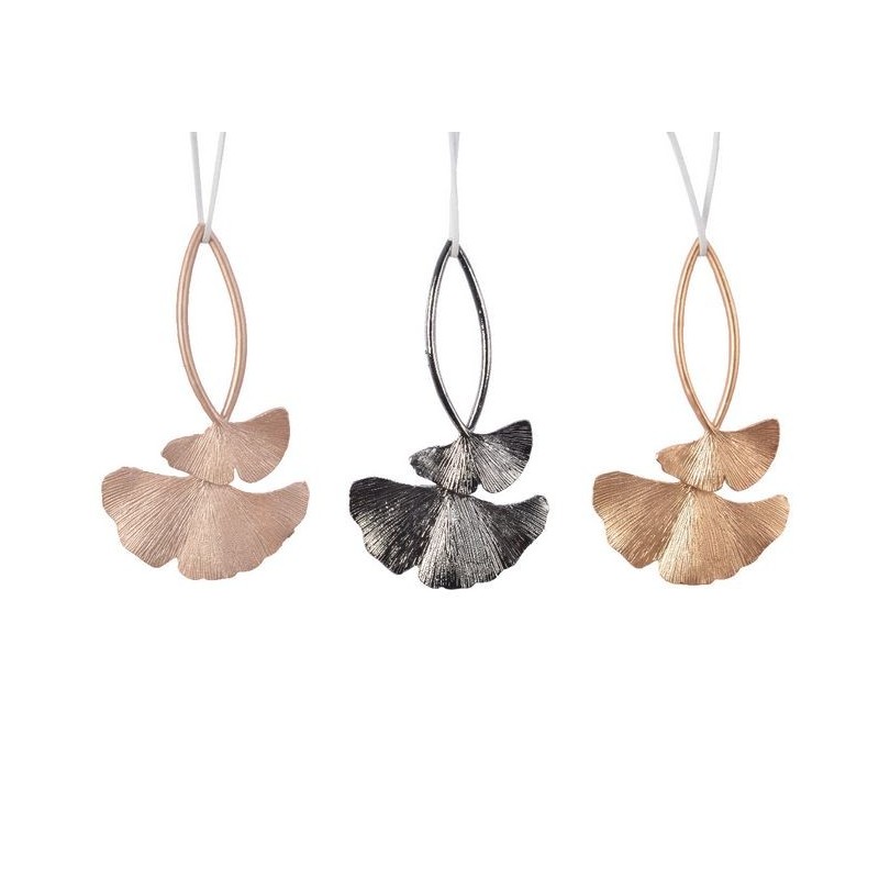 Leaves to hang in metal dim 8x14 cm Single Piece Leaves to hang in metal dim 8x14 cm Single Piece