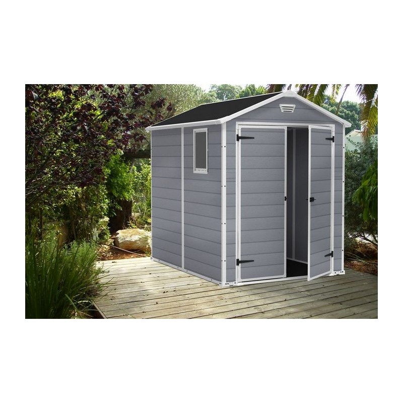 Keter Abri de Jardin en Résine MANOR 6x8 DD
