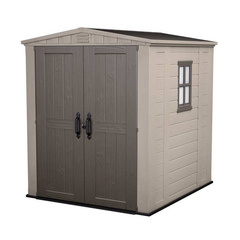 Keter Garden Shed in Resin FACTOR 6x6 Keter Garden Shed in Resin FACTOR 6x6