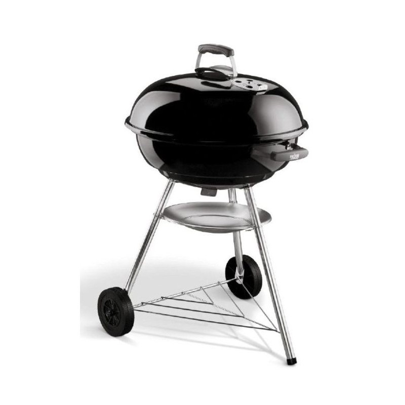 Barbecue à Charbon Weber Compact Kettle Ø 57 cm Noir Cod. 1321004
