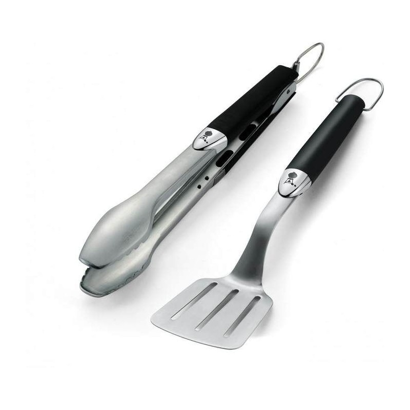 Kit of 2 Small Accessories in Stainless Steel Weber Original Cod. 6645 Kit of 2 Small Accessories in Stainless Steel Weber Original Cod. 6645