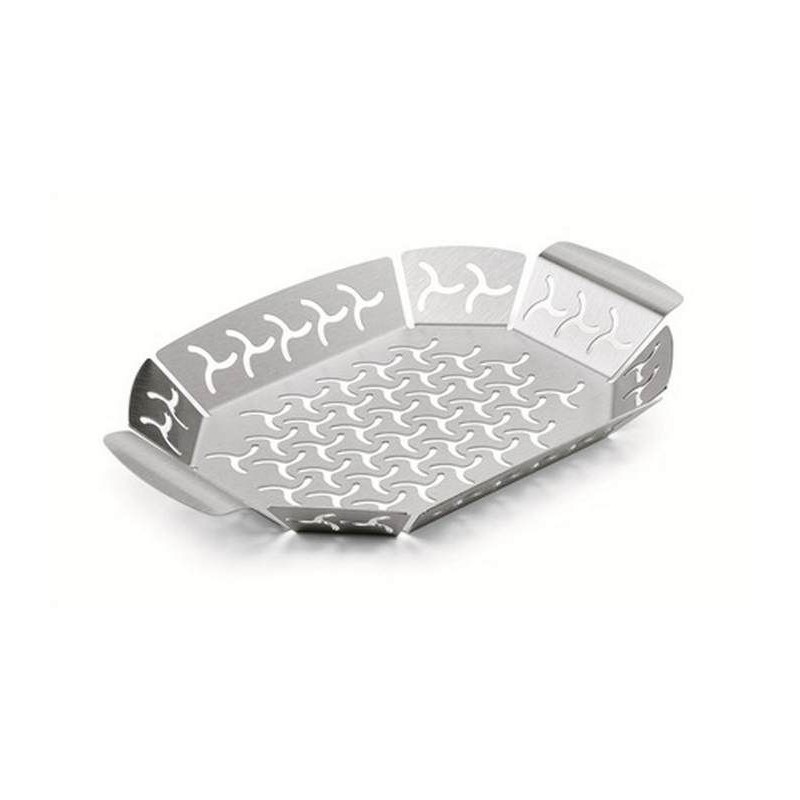 Weber Original Small Stainless Steel Vegetable Tray Cod. 6677 Weber Original Small Stainless Steel Vegetable Tray Cod. 6677
