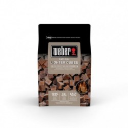 Pack of 48 Odorless Fire Lighting Cubes Weber Ref. 17612