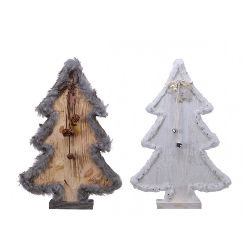 Arbres de Noël en Lengo Medi 40 cm. Pièce unique